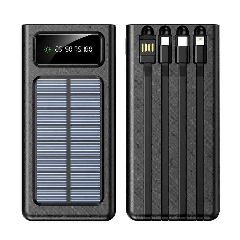 50000mAh Solar Power Bank Super Fast Charging