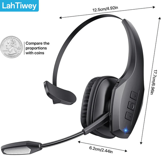 Trucker  Headphones 55H of Talk Time All-Day Comfort
