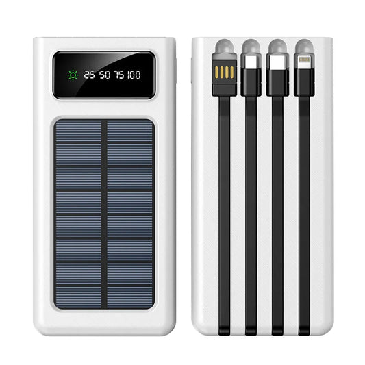 50000mAh Solar Power Bank Super Fast Charging