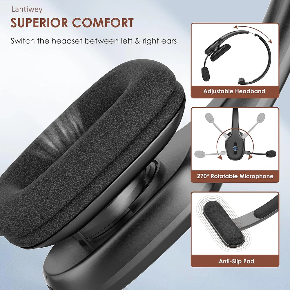 Truck Driver Headphones Clear Call