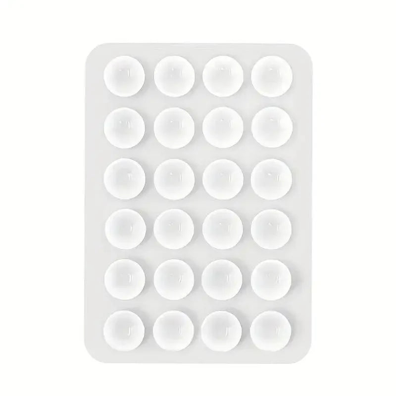 Mat Multifunctional Suction Cup Wall Stand Square Anti-Slip Single-Sided Case Mount Back Sticker