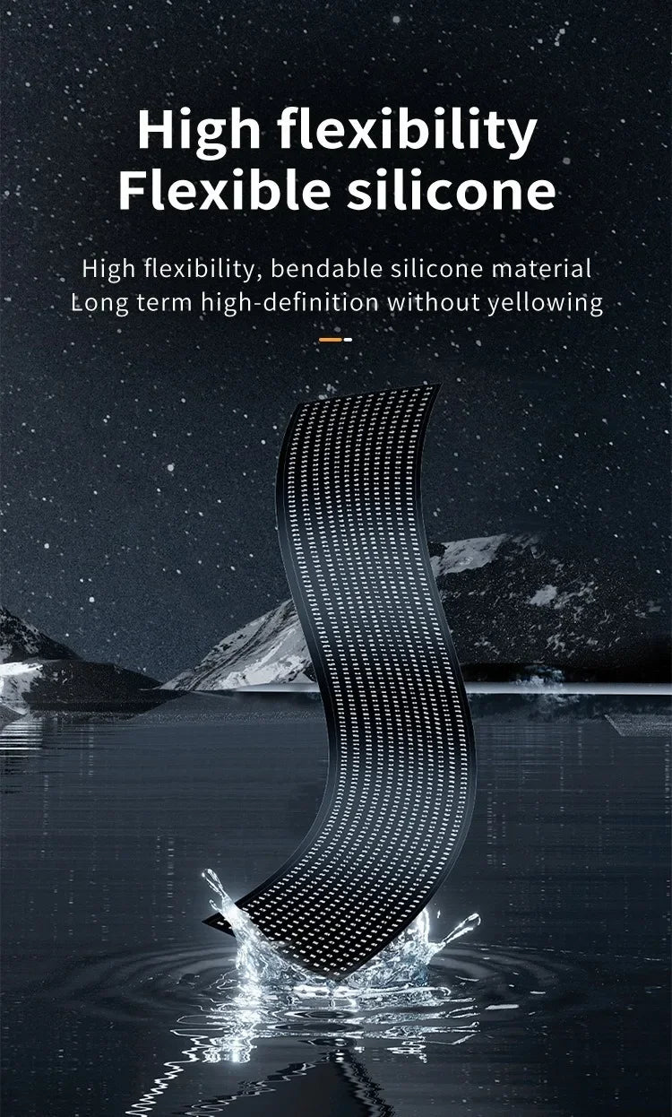 2M Devil‘s Eyes LED Matrix Panel Screen Light Remote Control