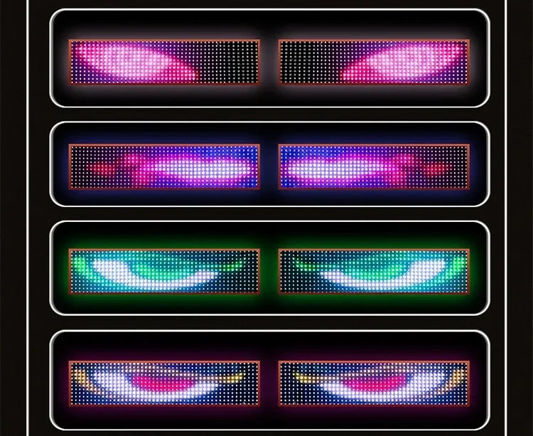 2M Devil‘s Eyes LED Matrix Panel Screen Light Remote Control