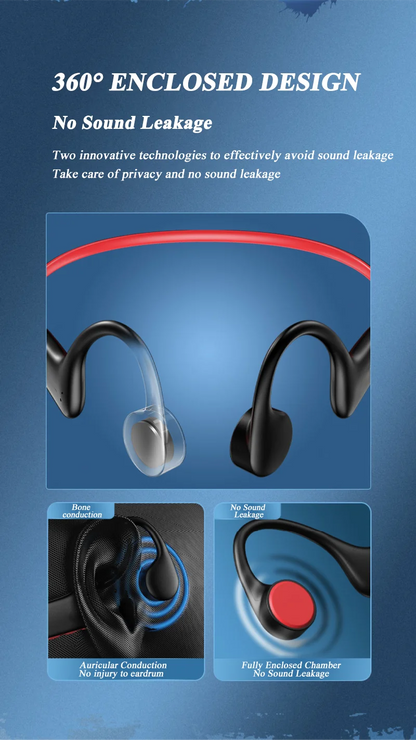IPX8 Waterproof Bone Conduction