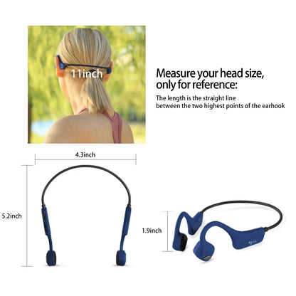 JCI Bone Conduction Headphones Titanium Lightweight