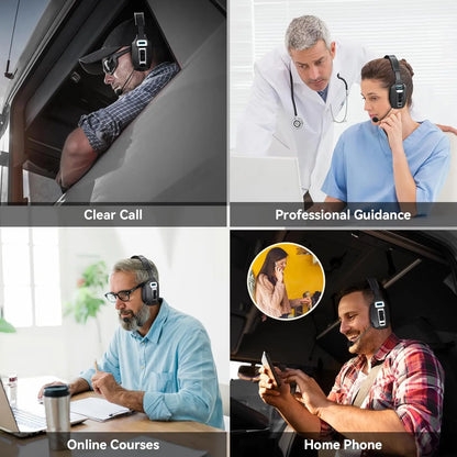 Trucker Bluetooth Headset with Noise Cancelling