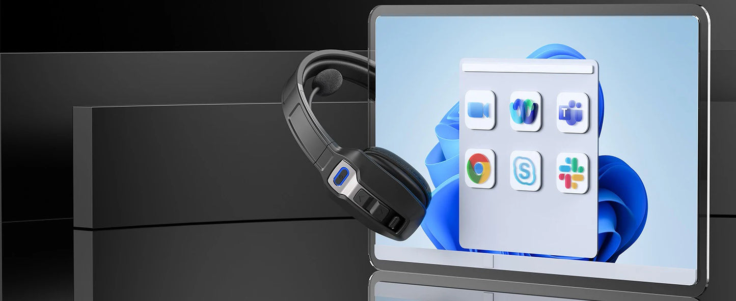 Trucker Bluetooth Headset with Noise Cancelling