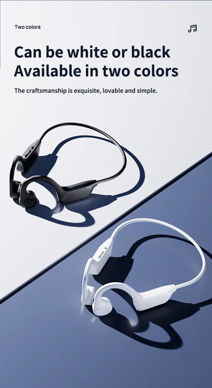 Xiaomi X7 Wireless Bone Conduction Earphone Sport Bluetooth Compatible Memory Card Digital Display With Mic For Sports Earbuds