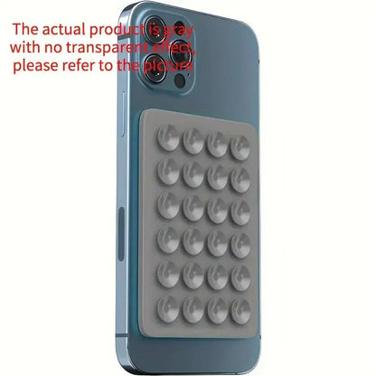 Mat Multifunctional Suction Cup Wall Stand Square Anti-Slip Single-Sided Case Mount Back Sticker