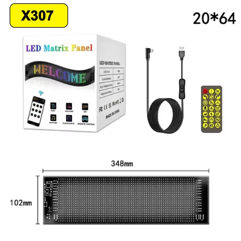 Demon Eyes Flexible LED Display for Car Truck Accessories
