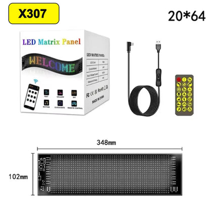 Demon Eyes Flexible LED Display for Car Truck Accessories