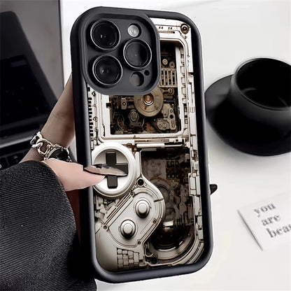 Case For iPhone 16E 14 16 Pro Max Cases iPhone 15 Case Game Controller Graphic Case For iPhone 11 12 13 XS X 7 8 Plus SE2 Cover