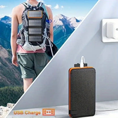 20000mAh Waterproof Solar Powerbank Outdoor Camping