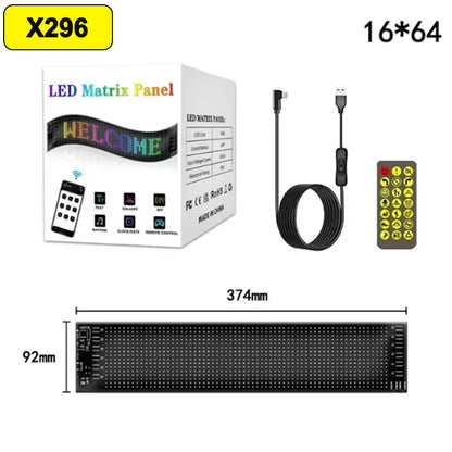 Demon Eyes Flexible LED Display for Car Truck Accessories