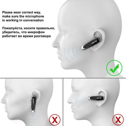 New Bee LC-B41 Bluetooth Wireless Headset V5. with Mic 24Hrs Talking Time