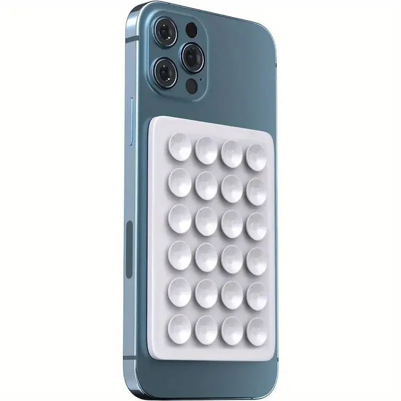 Mat Multifunctional Suction Cup Wall Stand Square Anti-Slip Single-Sided Case Mount Back Sticker
