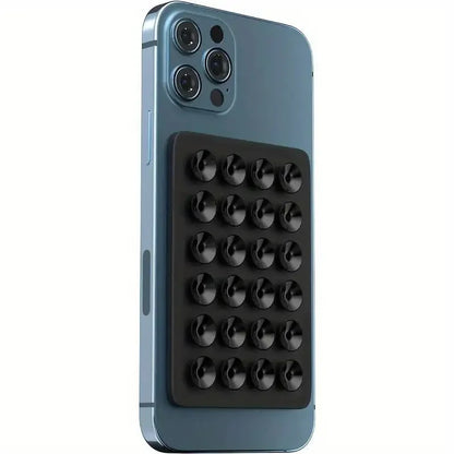 Mat Multifunctional Suction Cup Wall Stand Square Anti-Slip Single-Sided Case Mount Back Sticker