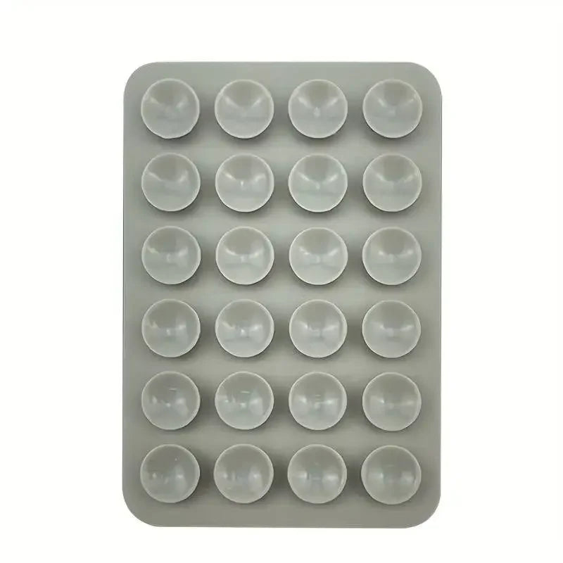 Mat Multifunctional Suction Cup Wall Stand Square Anti-Slip Single-Sided Case Mount Back Sticker