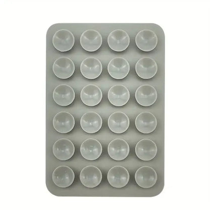 Mat Multifunctional Suction Cup Wall Stand Square Anti-Slip Single-Sided Case Mount Back Sticker