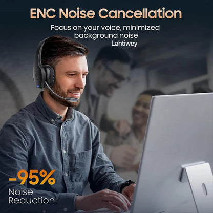Trucker  Headphones 55H of Talk Time All-Day Comfort