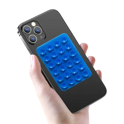 Mat Multifunctional Suction Cup Wall Stand Square Anti-Slip Single-Sided Case Mount Back Sticker