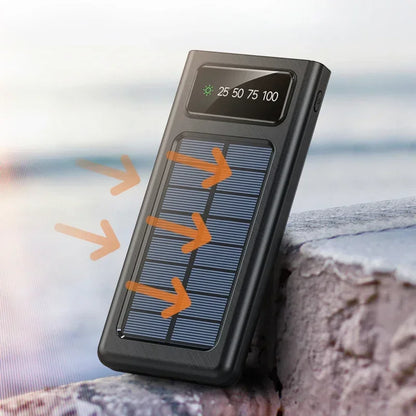 50000mAh Solar Power Bank Super Fast Charging