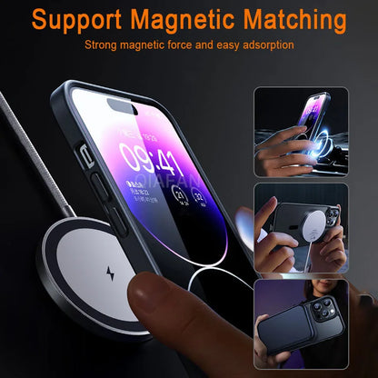 Luxury Matte Clear For Magesafe Magnetic