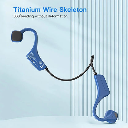 JCI Bone Conduction Headphones Titanium Lightweight
