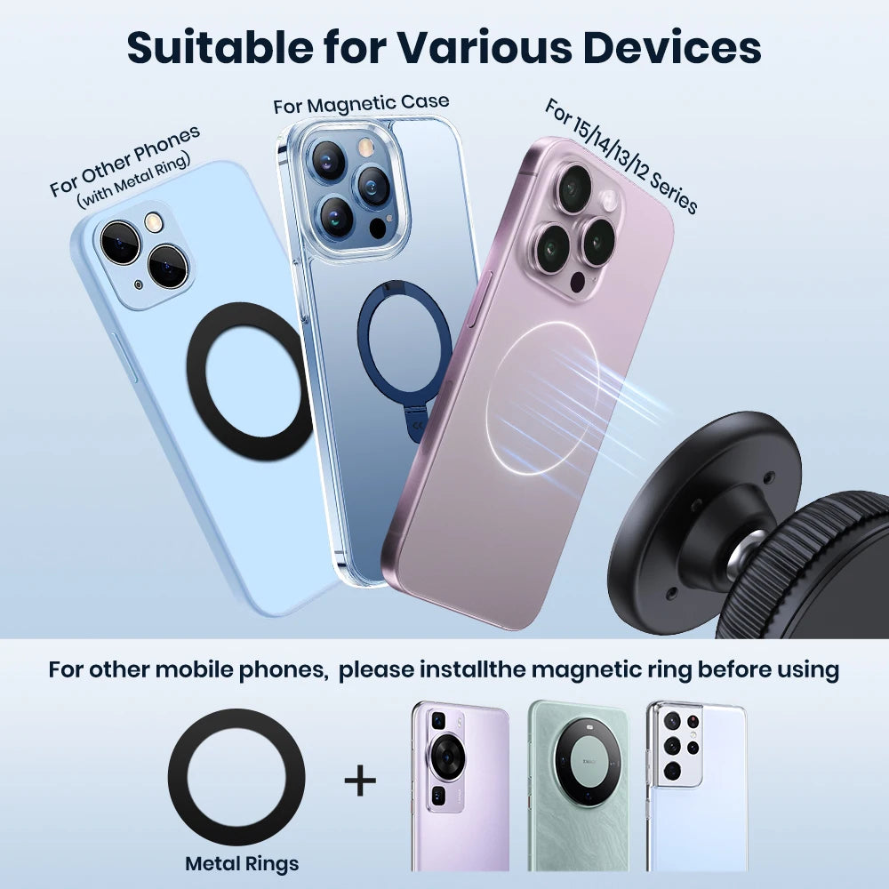 TOPK D56X For Mag-Safe Magnetic Car Phone Holder