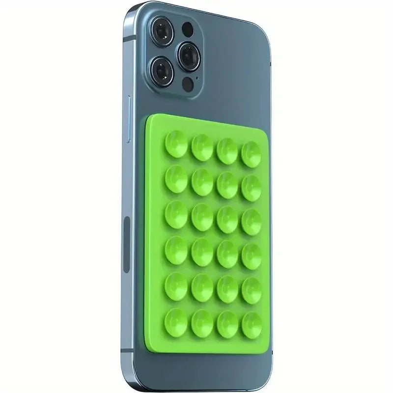 Mat Multifunctional Suction Cup Wall Stand Square Anti-Slip Single-Sided Case Mount Back Sticker