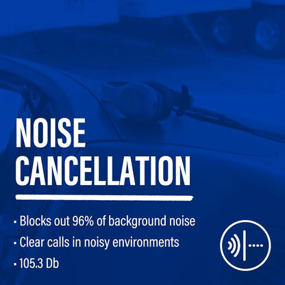 Premium Trucker Bluetooth Headset 30-Hour Talk Time