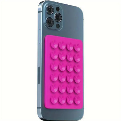Mat Multifunctional Suction Cup Wall Stand Square Anti-Slip Single-Sided Case Mount Back Sticker