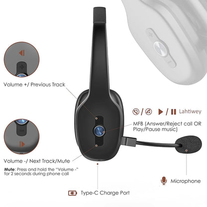 Truck Driver Headphones  Clear Call