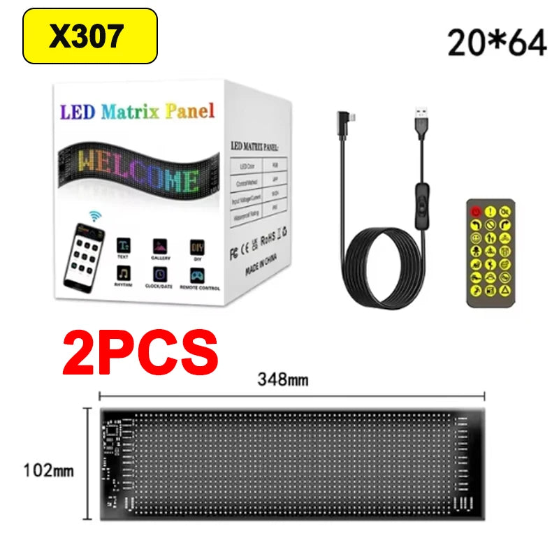 Demon Eyes Flexible LED Display for Car Truck Accessories