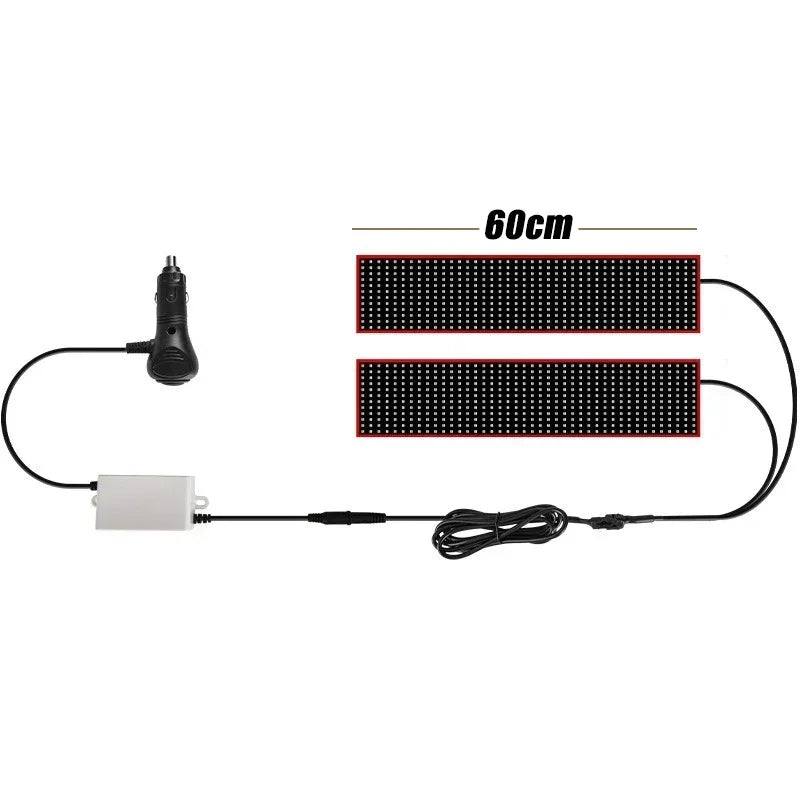 2M Devil‘s Eyes LED Matrix Panel Screen Light Remote Control