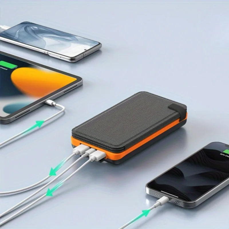 20000mAh Waterproof Solar Powerbank Outdoor Camping