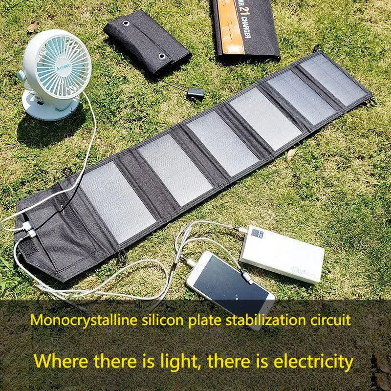 Waterproof 20W 5V Foldable USB Solar Panel