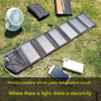 Waterproof 20W 5V Foldable USB Solar Panel