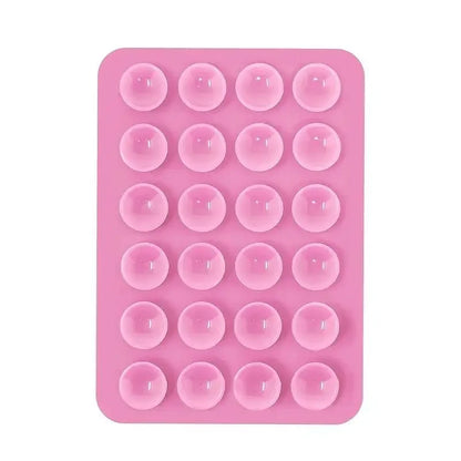 Mat Multifunctional Suction Cup Wall Stand Square Anti-Slip Single-Sided Case Mount Back Sticker