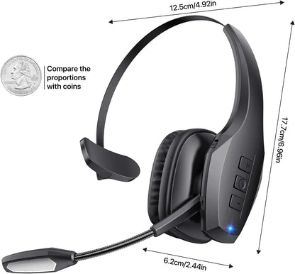 Trucker  Headphones 55H of Talk Time All-Day Comfort