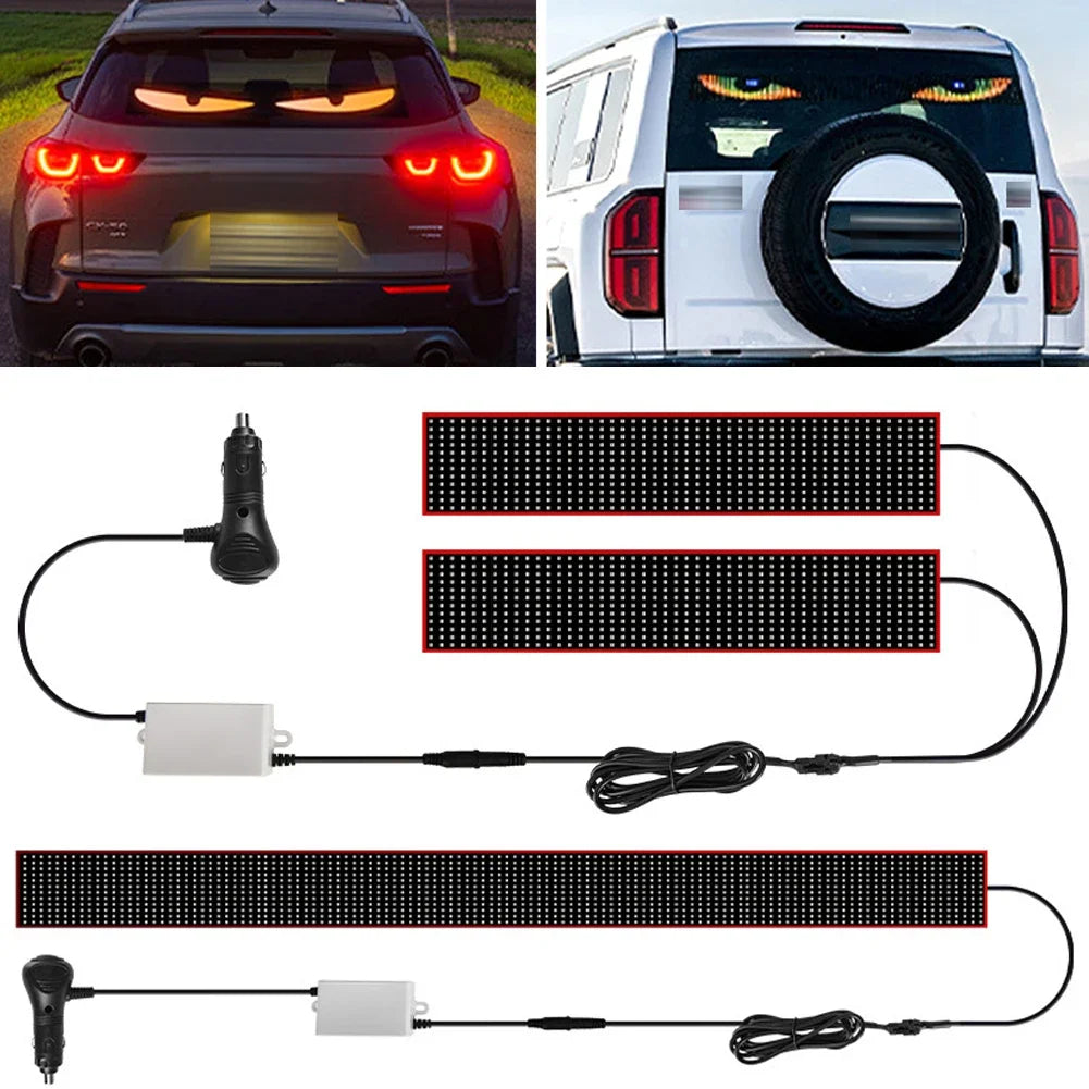 Devil‘s Eyes  Animation Display 12V 24V LED Screen Light for Car Truck Windshield