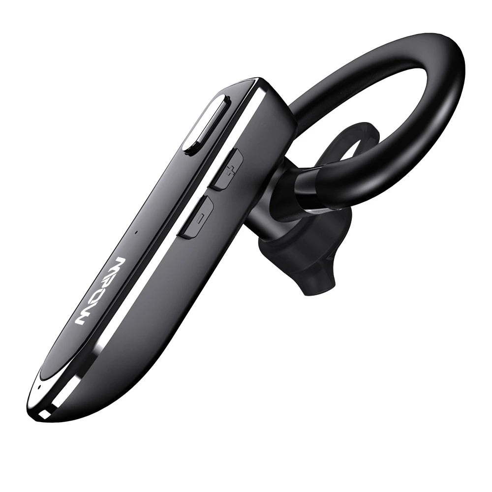 Mpow YYK530 Bluetooth Business Earpiece V5.3 Noise Cancellation Wireless Trucker Handsfree Earphone In Ear 12H Talk Time Headset