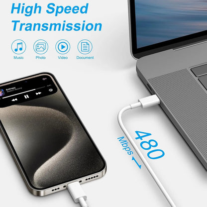3 Pack 20W USB C Charger Block and Type C