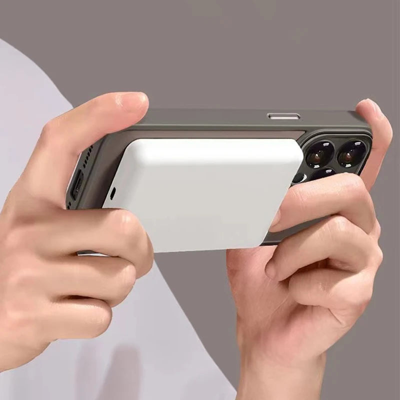 Transparent For Magesafe Magnetic Wireless Charge Case For iPhone