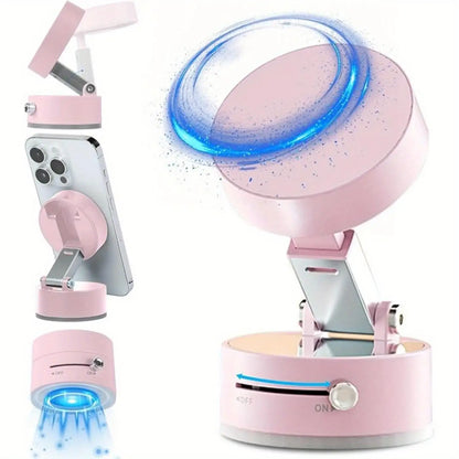 2025 New Model 360-Degree Rotating Aluminum Alloy Magnetic Vacuum Suction Cup