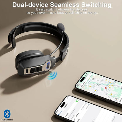 Trucker Bluetooth Headset with Noise Cancelling