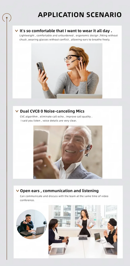 Super Q3 & Lite Pro Wireless Bone Conduction with Microphone