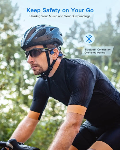 JCI Bone Conduction Headphones Titanium Lightweight
