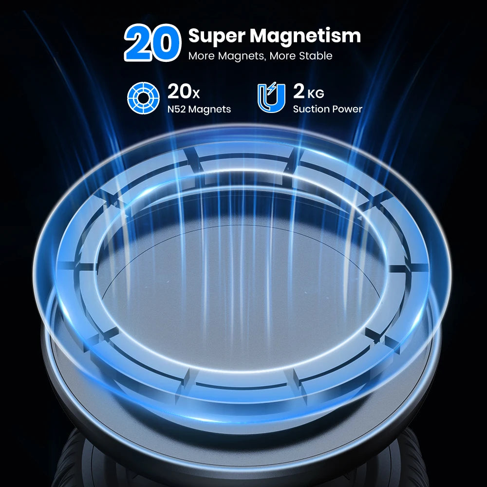 TOPK D56X For Mag-Safe Magnetic Car Phone Holder