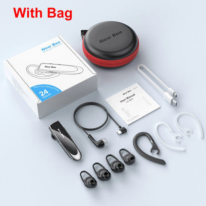 New Bee LC-B41 Bluetooth Wireless Headset V5. with Mic 24Hrs Talking Time